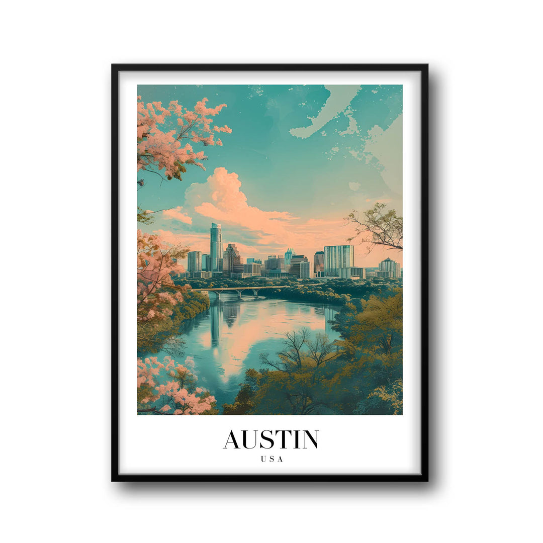 Austin - Cities Paintings