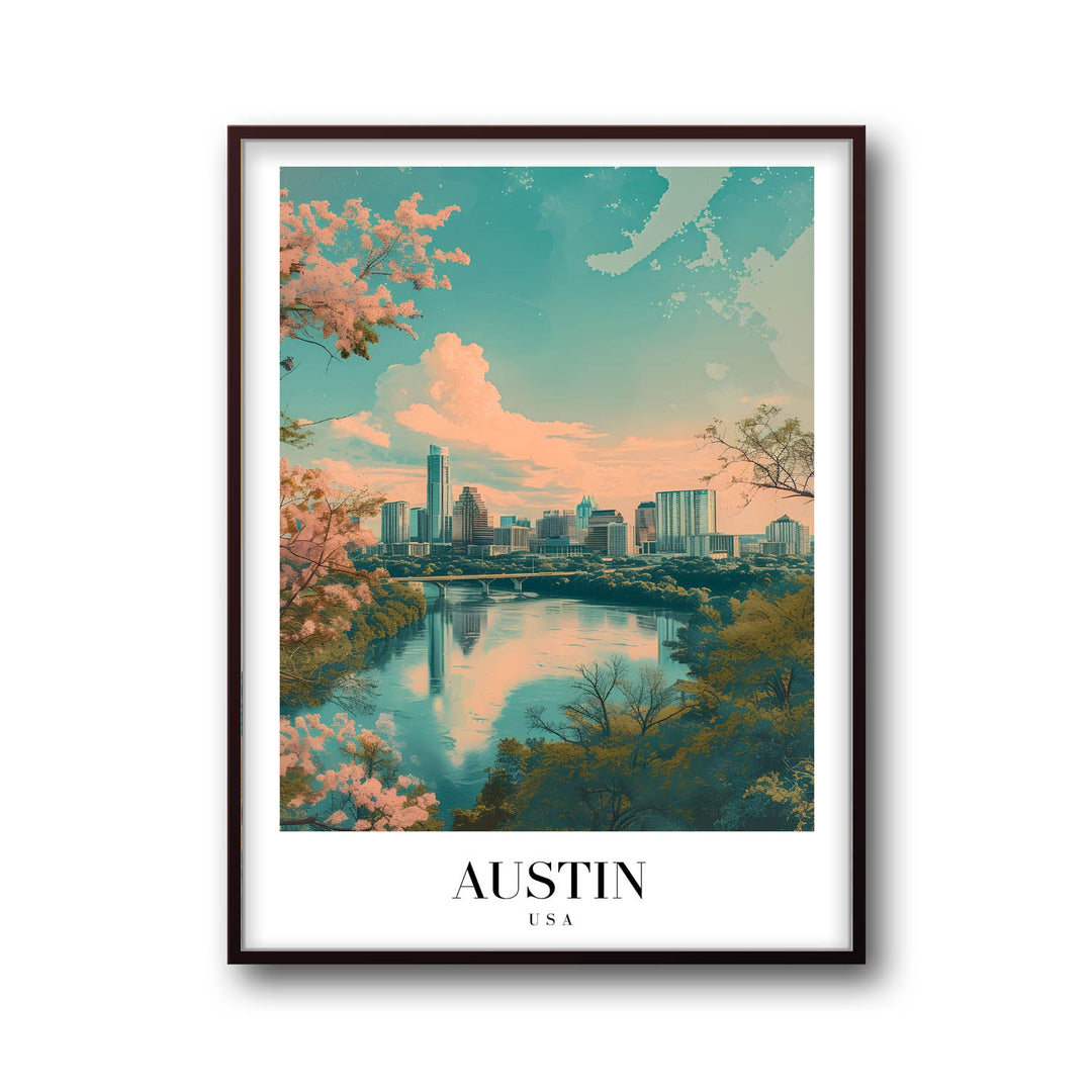 Austin - Cities Paintings