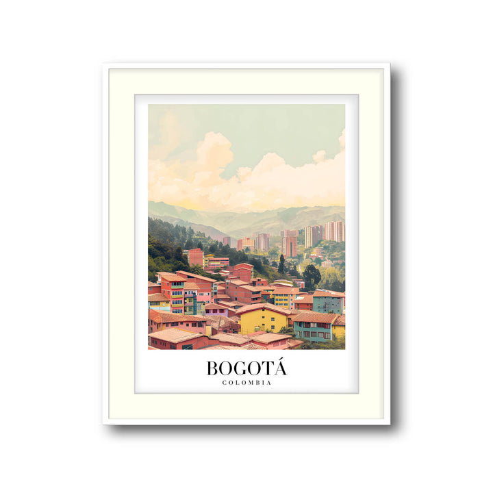 Bogota Cityscape - Cities Paintings