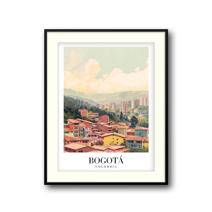 Bogota Cityscape - Cities Paintings