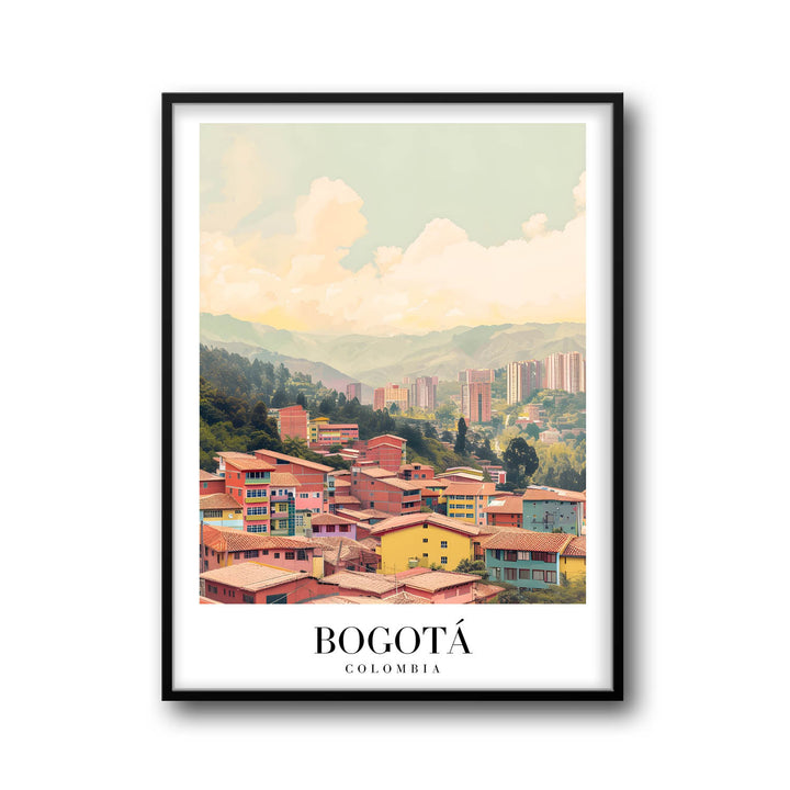 Bogota Cityscape - Cities Paintings