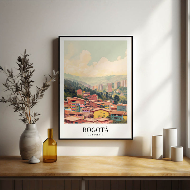 Bogota Cityscape - Cities Paintings