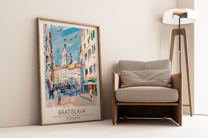 Bratislava | New York - Cities Paintings