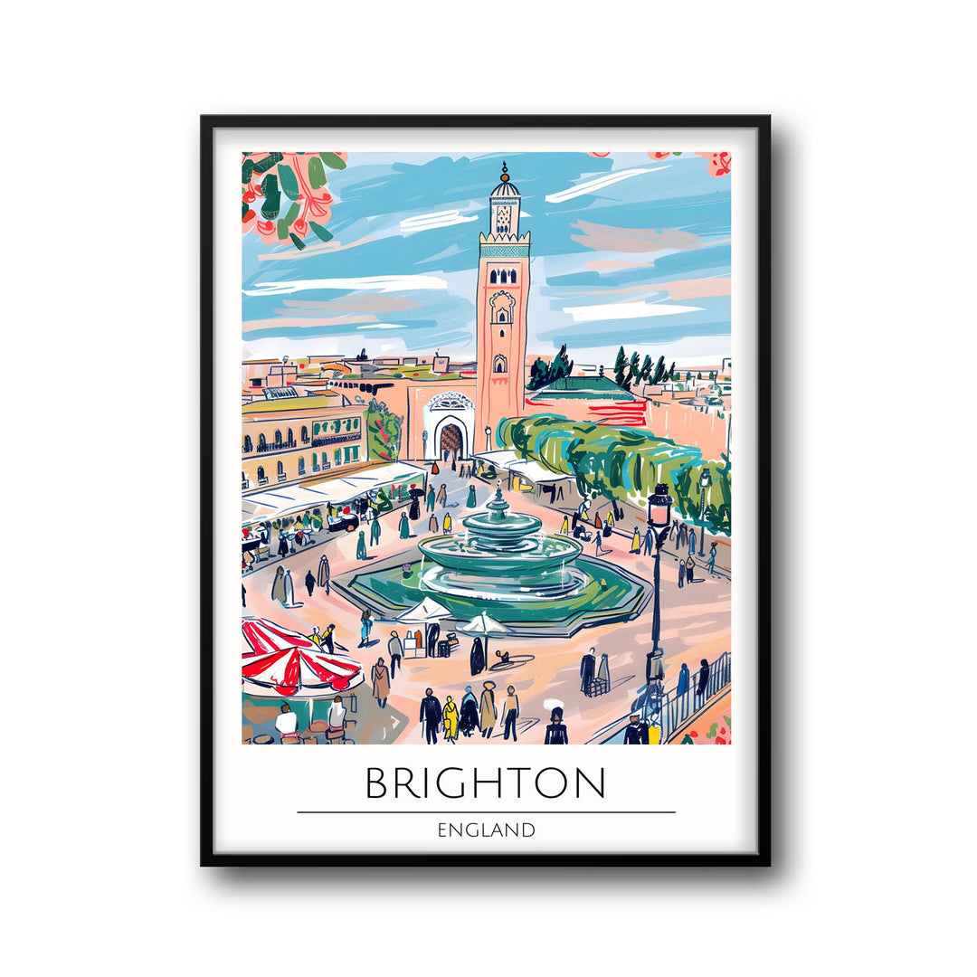 Brighton - Cities Paintings