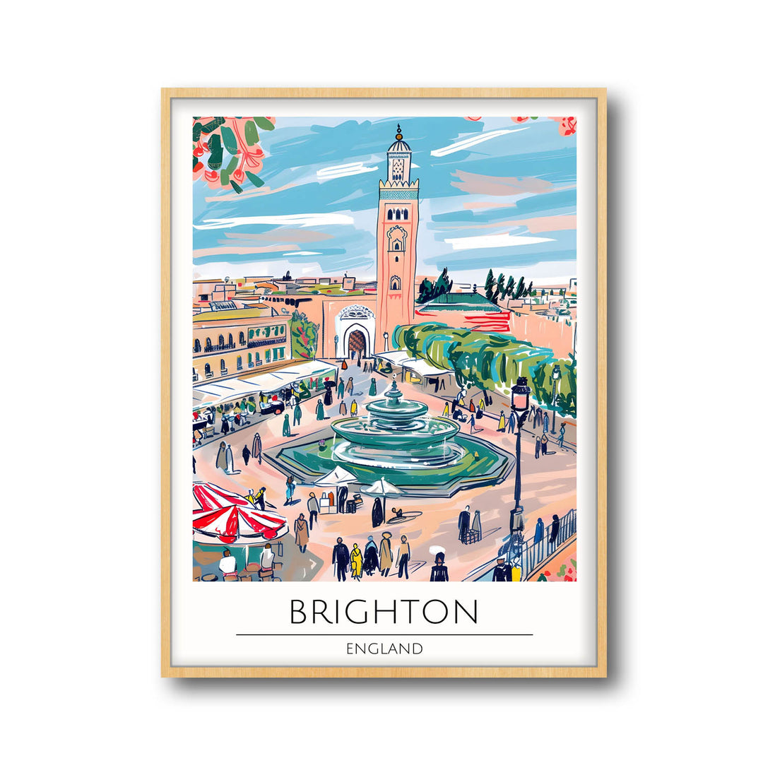 Brighton - Cities Paintings