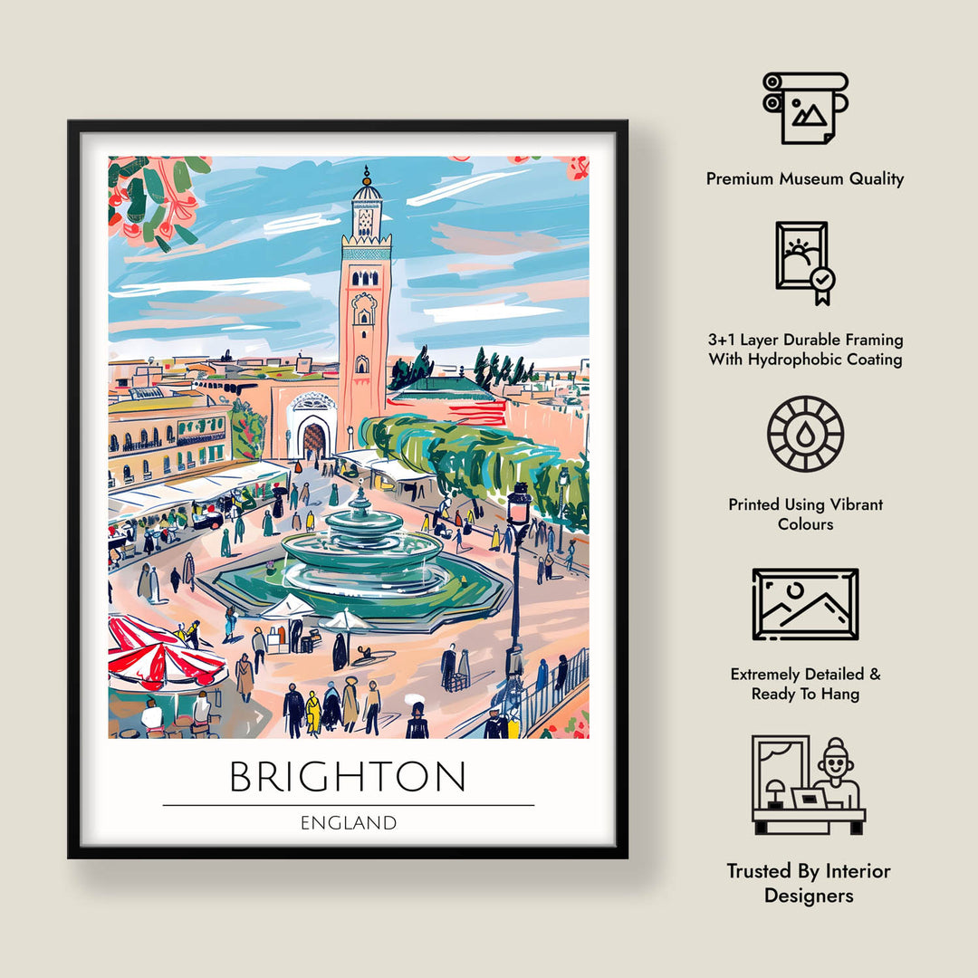 Brighton - Cities Paintings