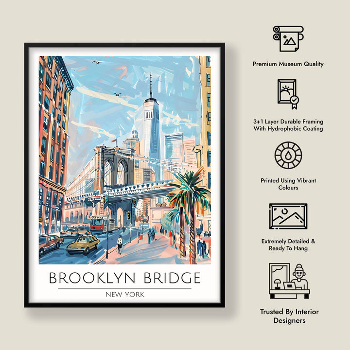 Brooklyn Bridge | New York - Cities Paintings