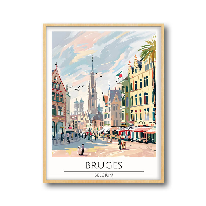 Bruges - Cities Paintings