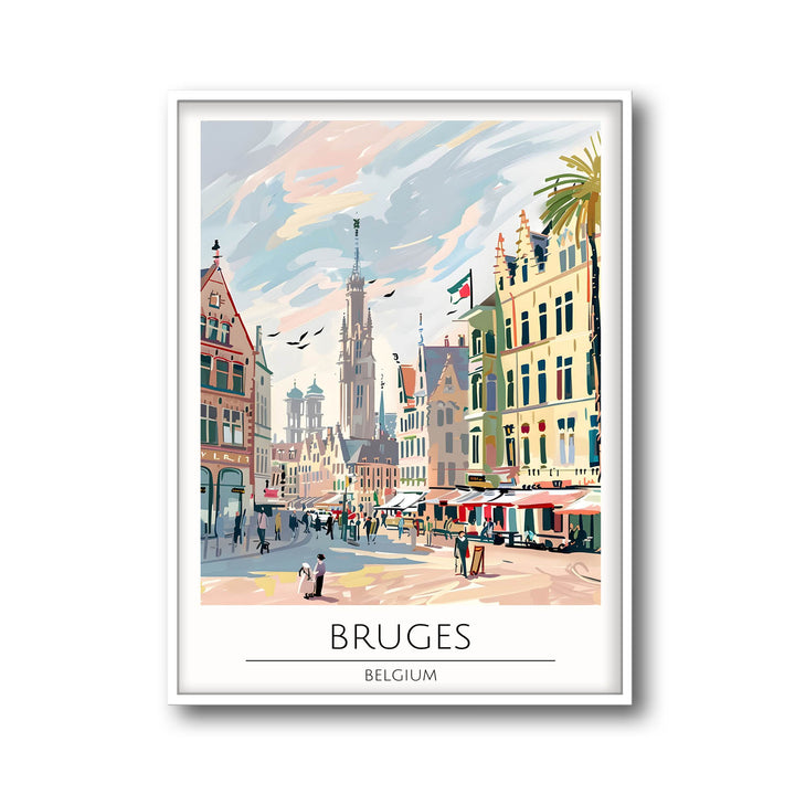 Bruges - Cities Paintings