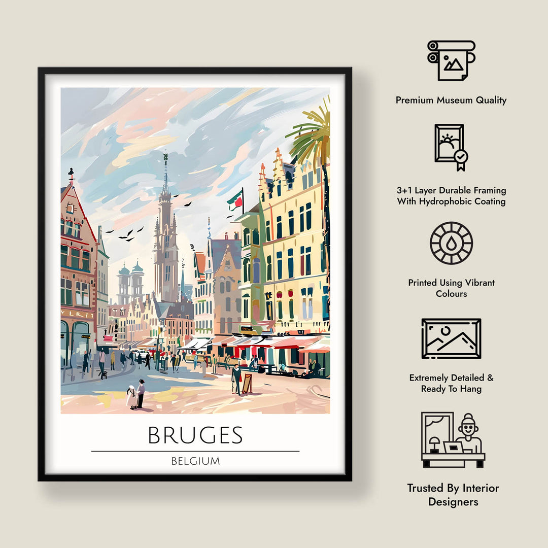 Bruges - Cities Paintings