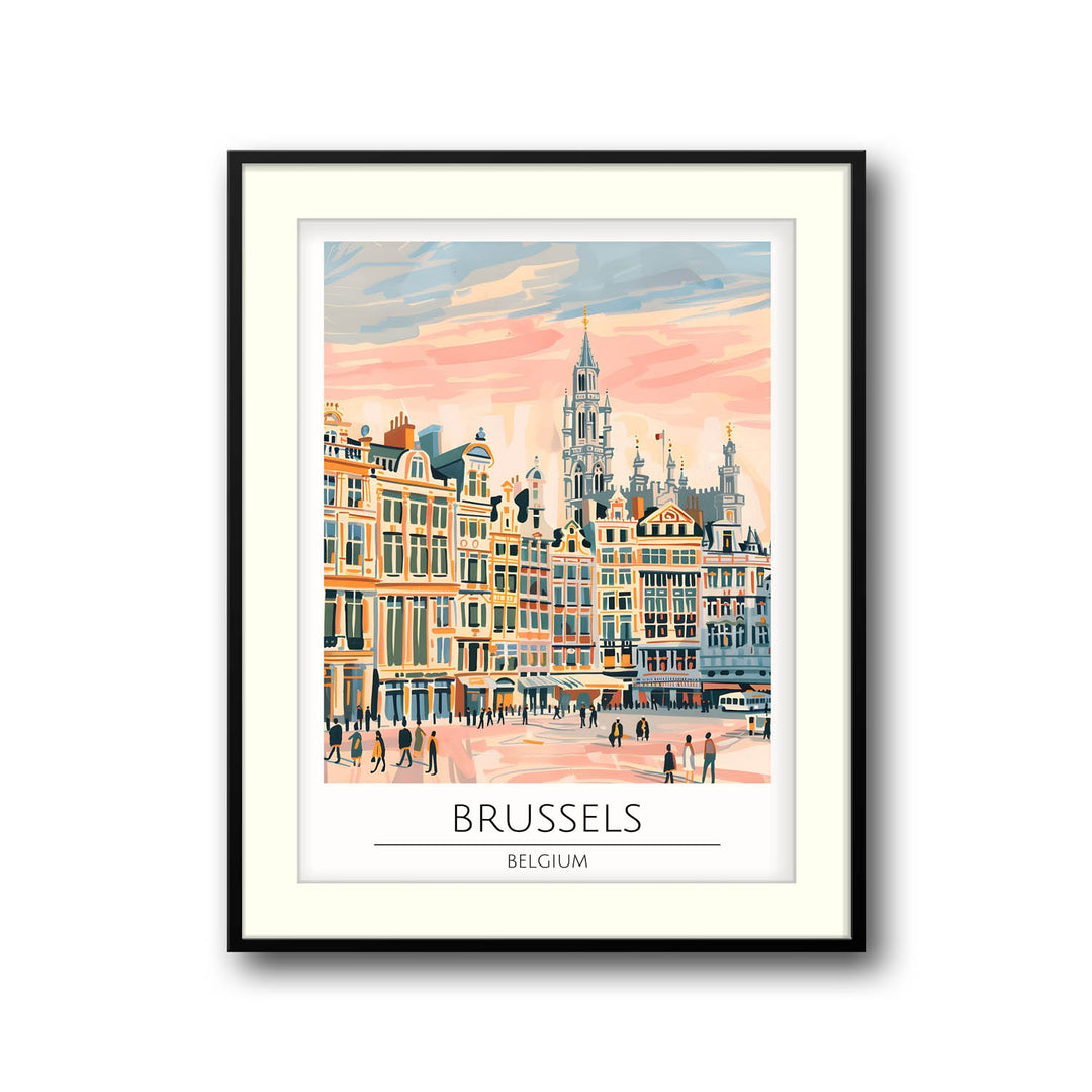 Brussels - Cities Paintings