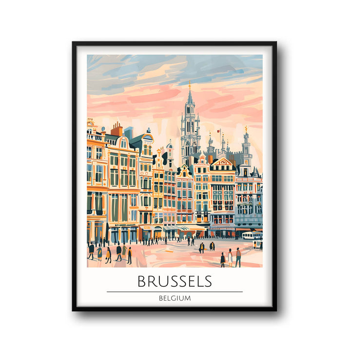 Brussels - Cities Paintings