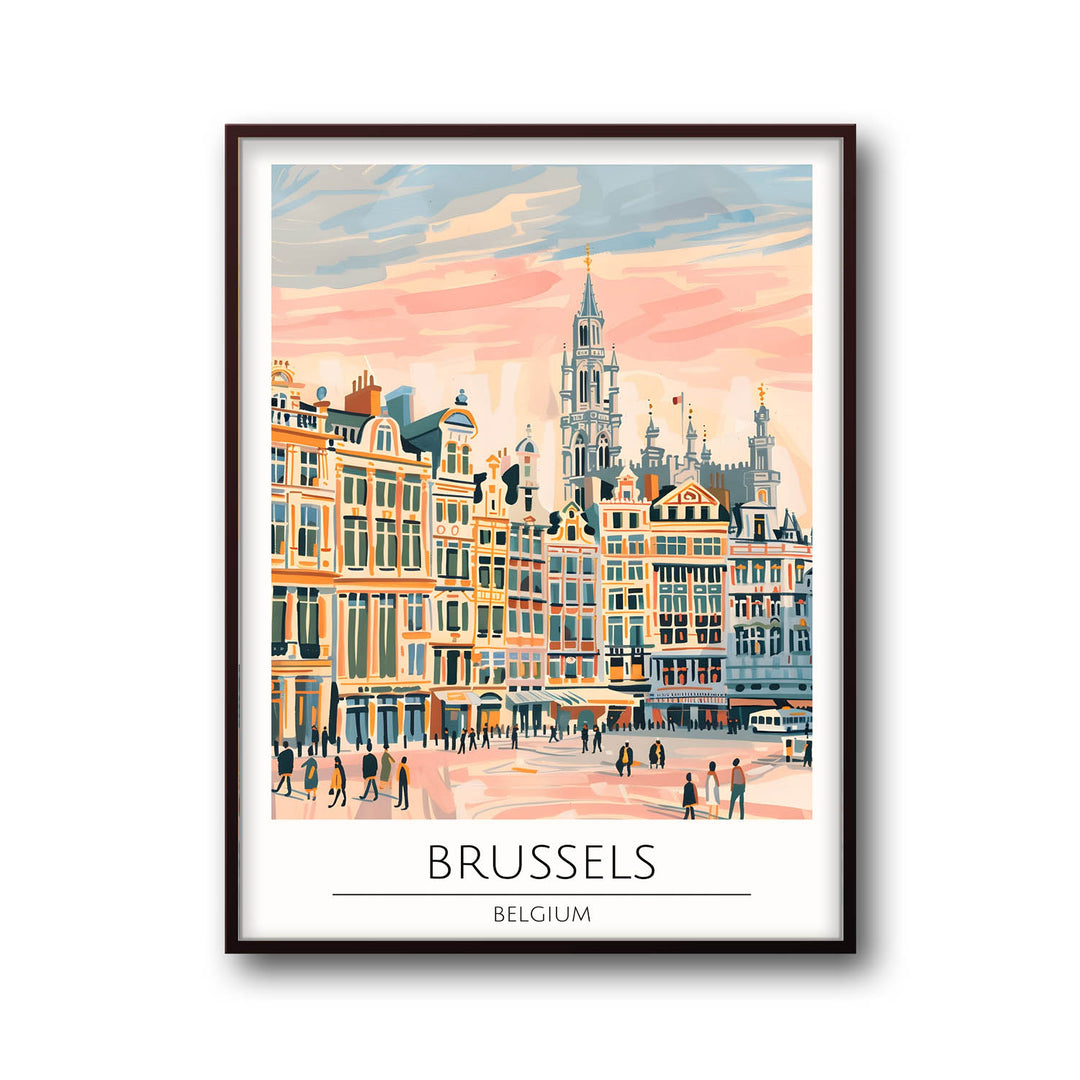 Brussels - Cities Paintings