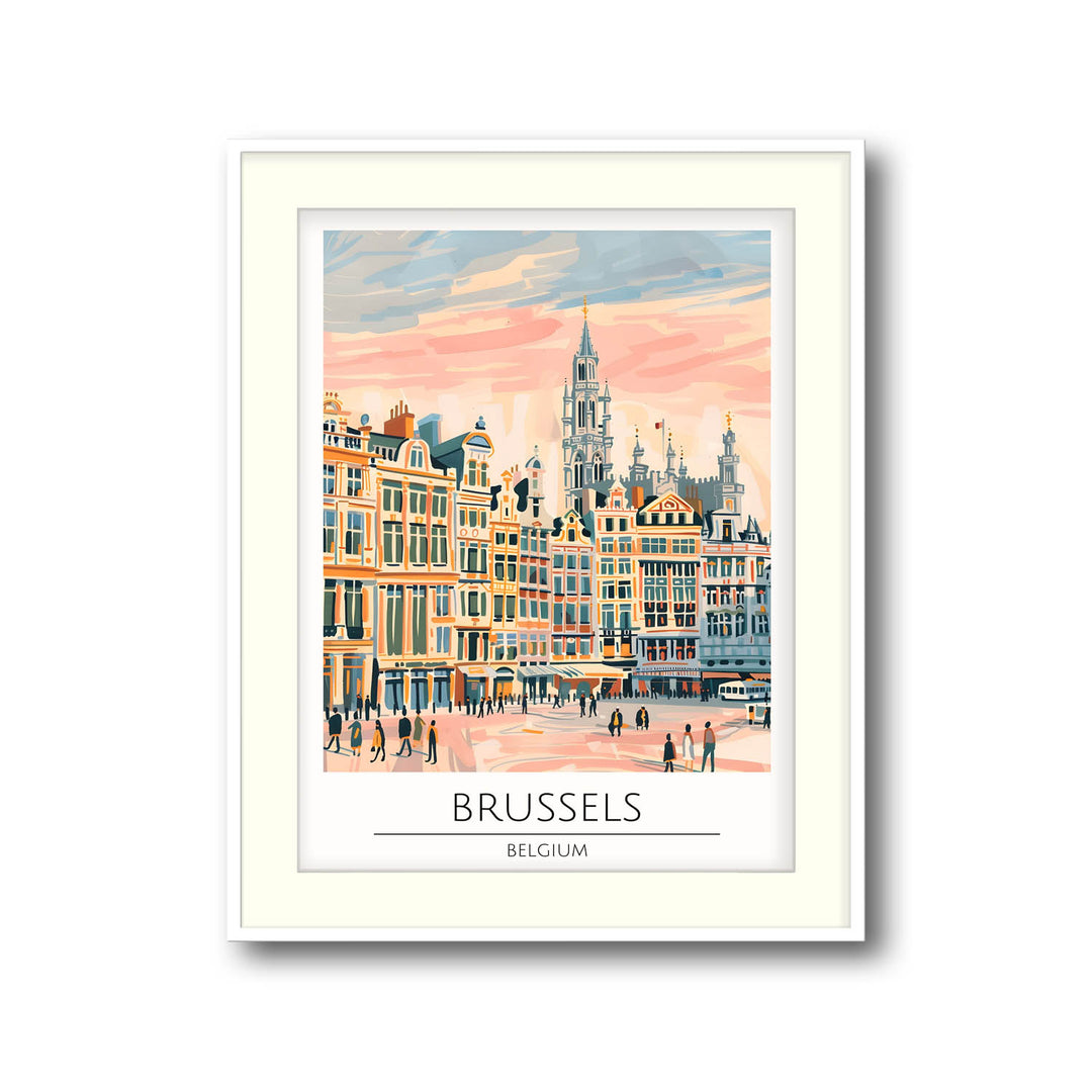 Brussels - Cities Paintings