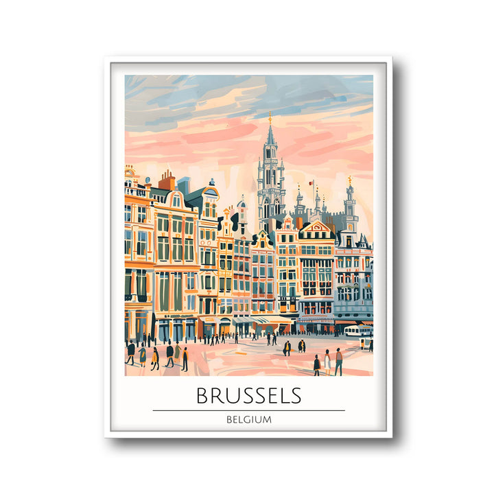 Brussels - Cities Paintings