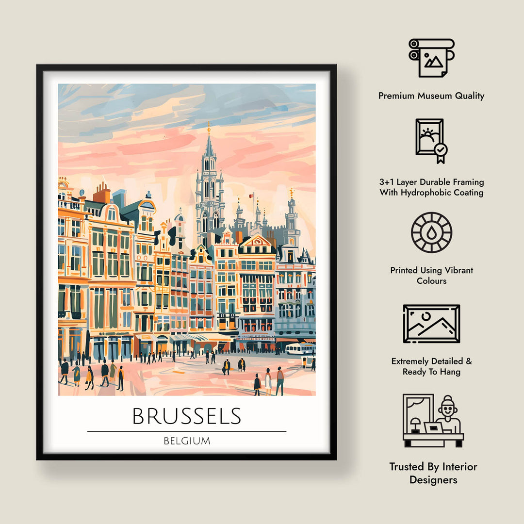 Brussels - Cities Paintings