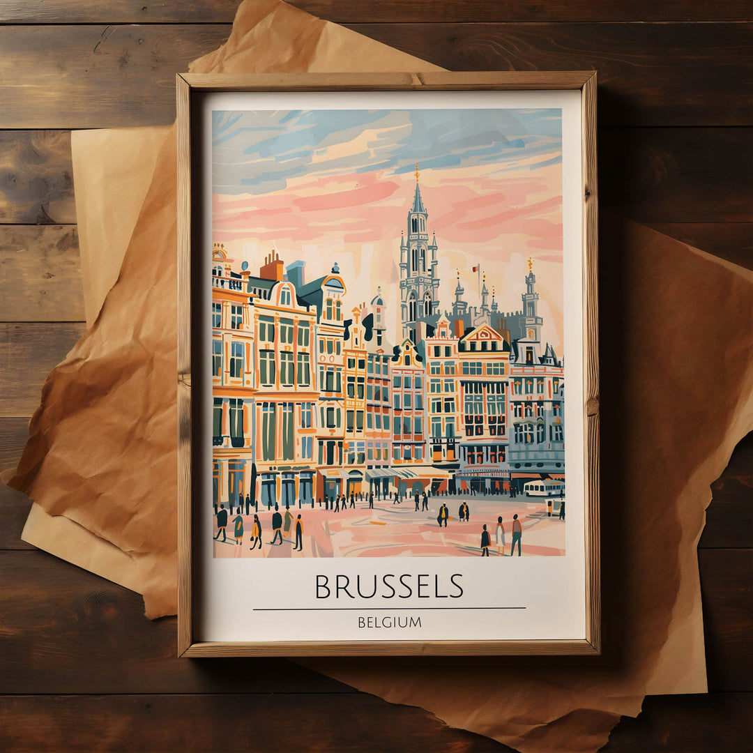 Brussels - Cities Paintings