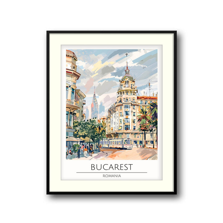 Bucarest - Cities Paintings