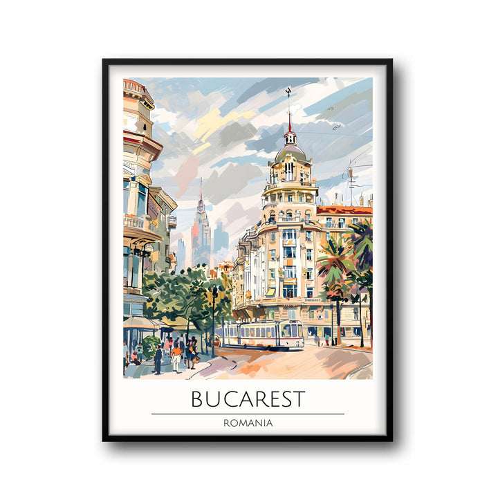 Bucarest - Cities Paintings