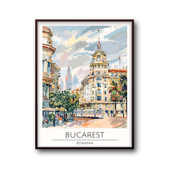 Bucarest - Cities Paintings