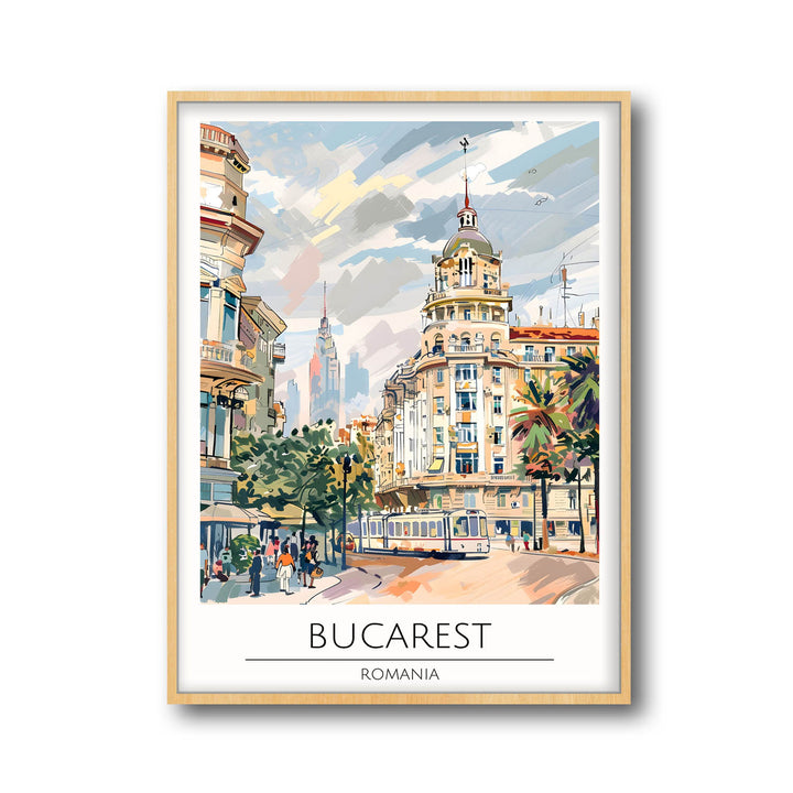 Bucarest - Cities Paintings