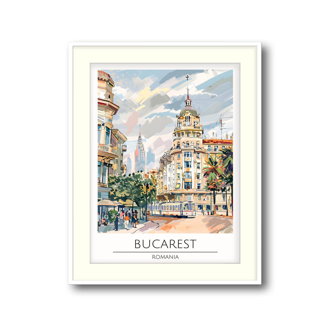 Bucarest - Cities Paintings