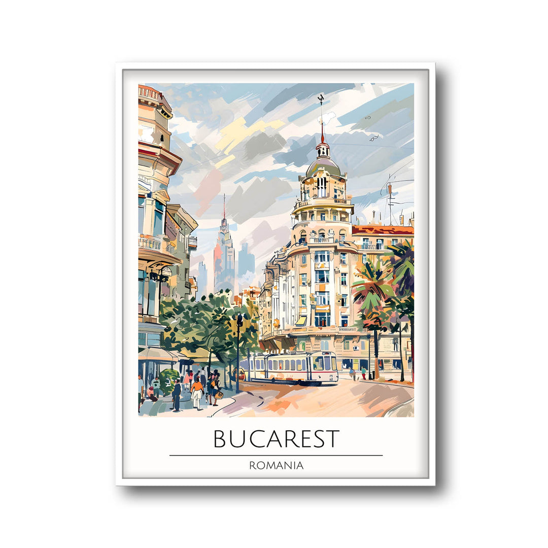 Bucarest - Cities Paintings