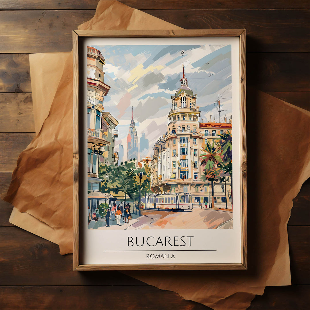 Bucarest - Cities Paintings