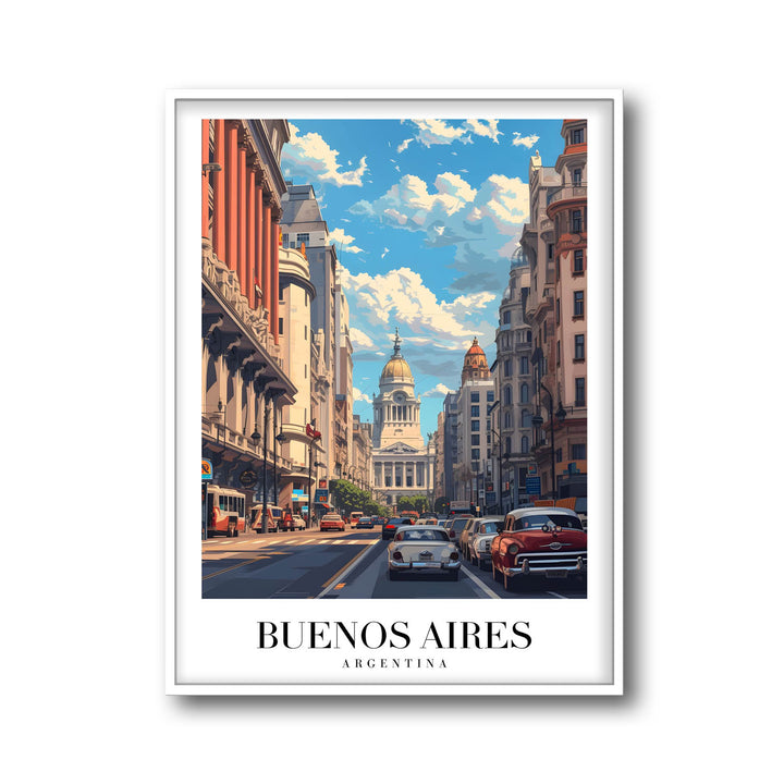 Streets of Buenos Aires | New York - Cities Paintings