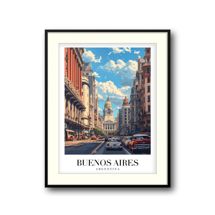 Streets of Buenos Aires | New York - Cities Paintings