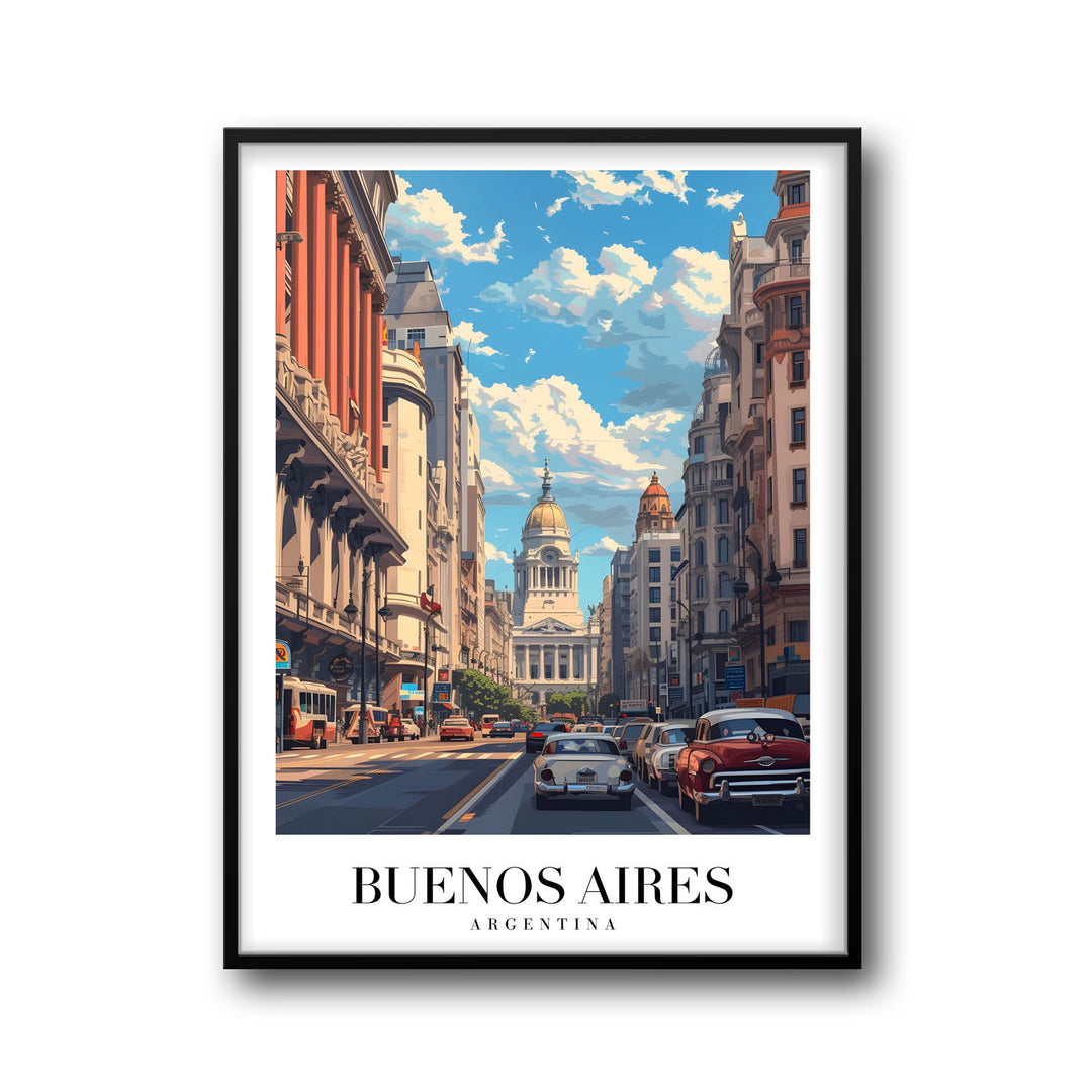 Streets of Buenos Aires | New York - Cities Paintings