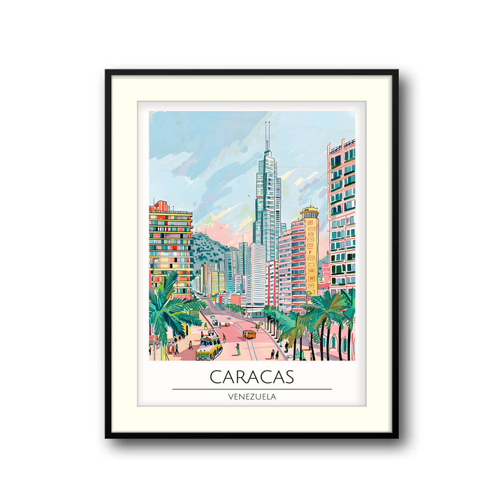 Caracas - Cities Paintings