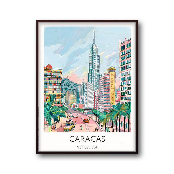 Caracas - Cities Paintings