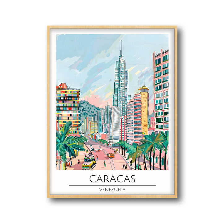 Caracas - Cities Paintings