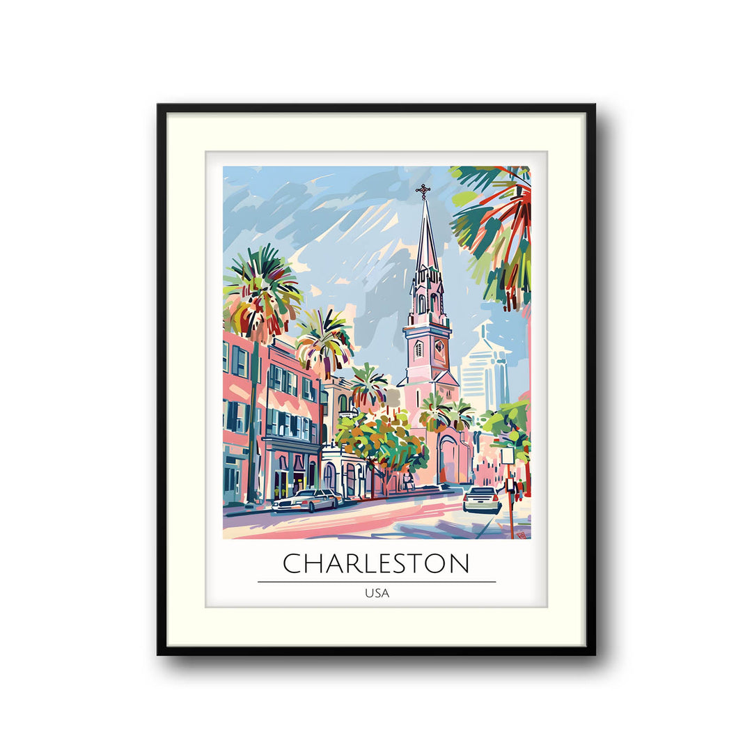 Charleston - Cities Paintings