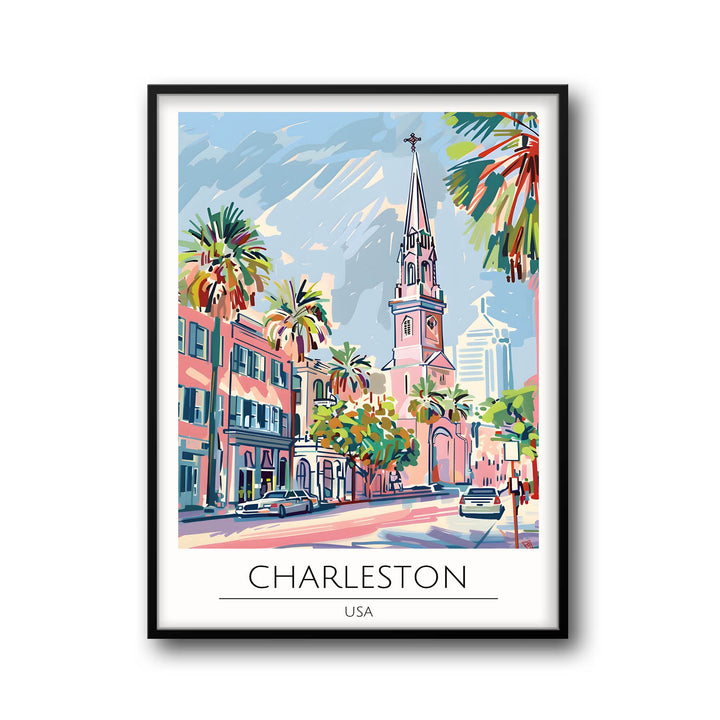 Charleston - Cities Paintings