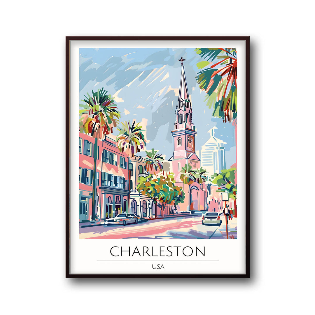 Charleston - Cities Paintings