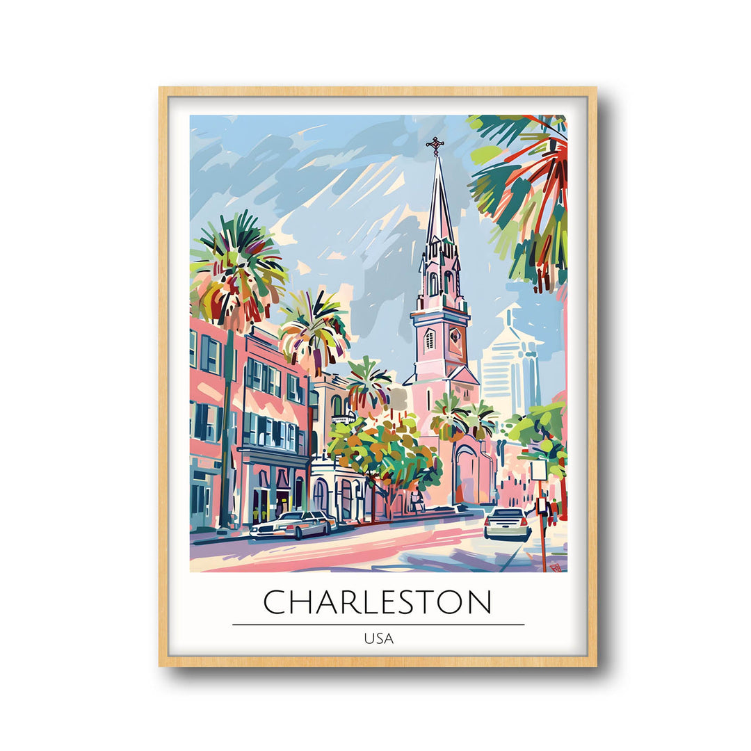 Charleston - Cities Paintings