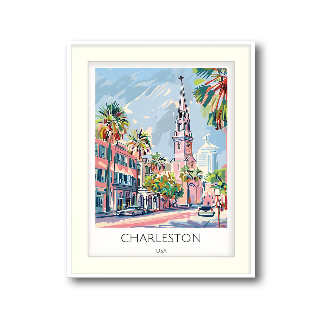 Charleston - Cities Paintings