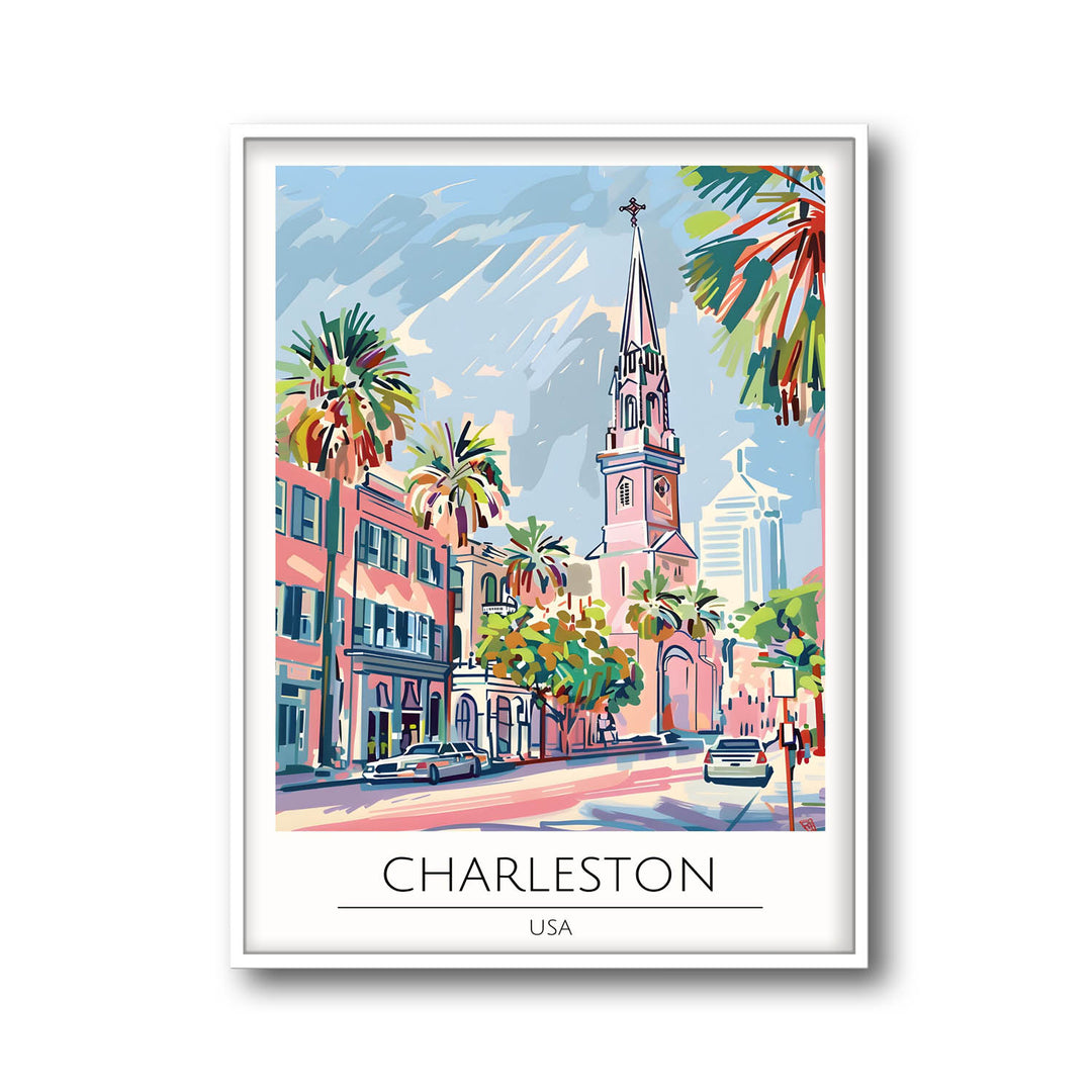 Charleston - Cities Paintings