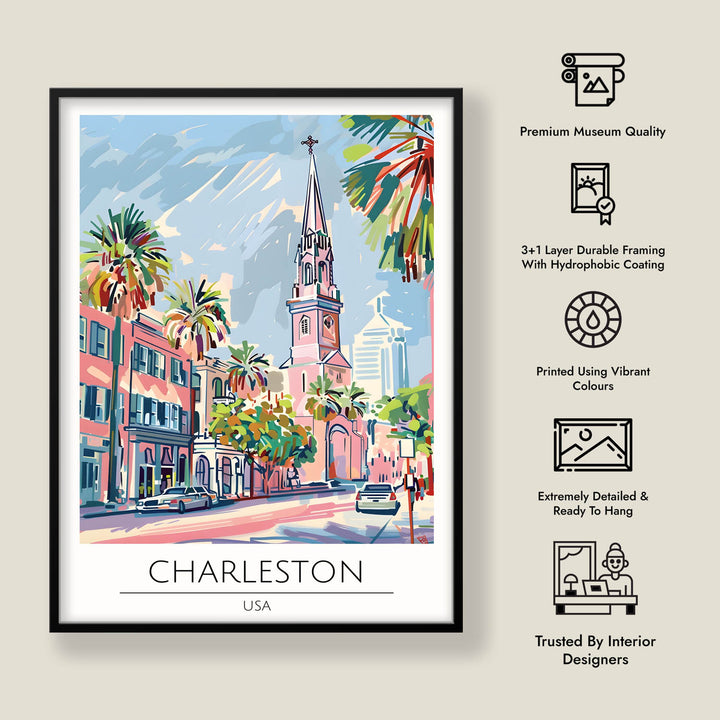 Charleston - Cities Paintings