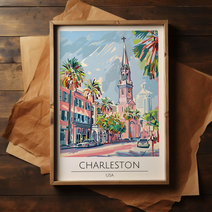 Charleston - Cities Paintings