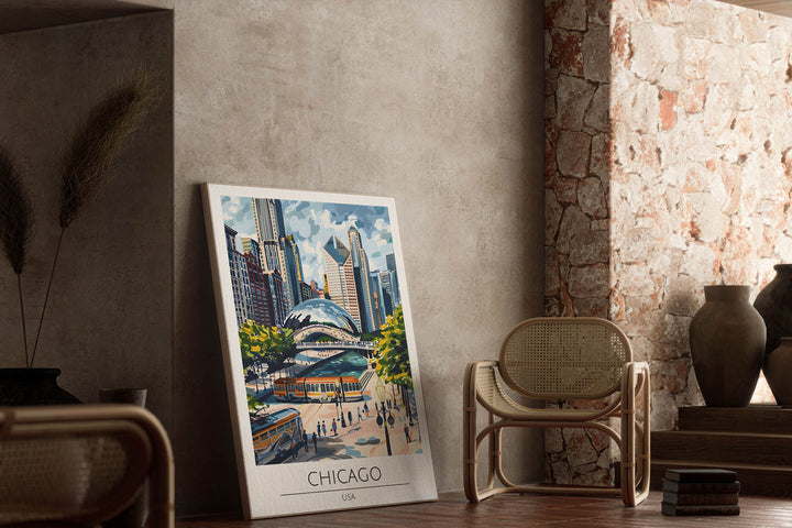 Chicago - Cities Paintings