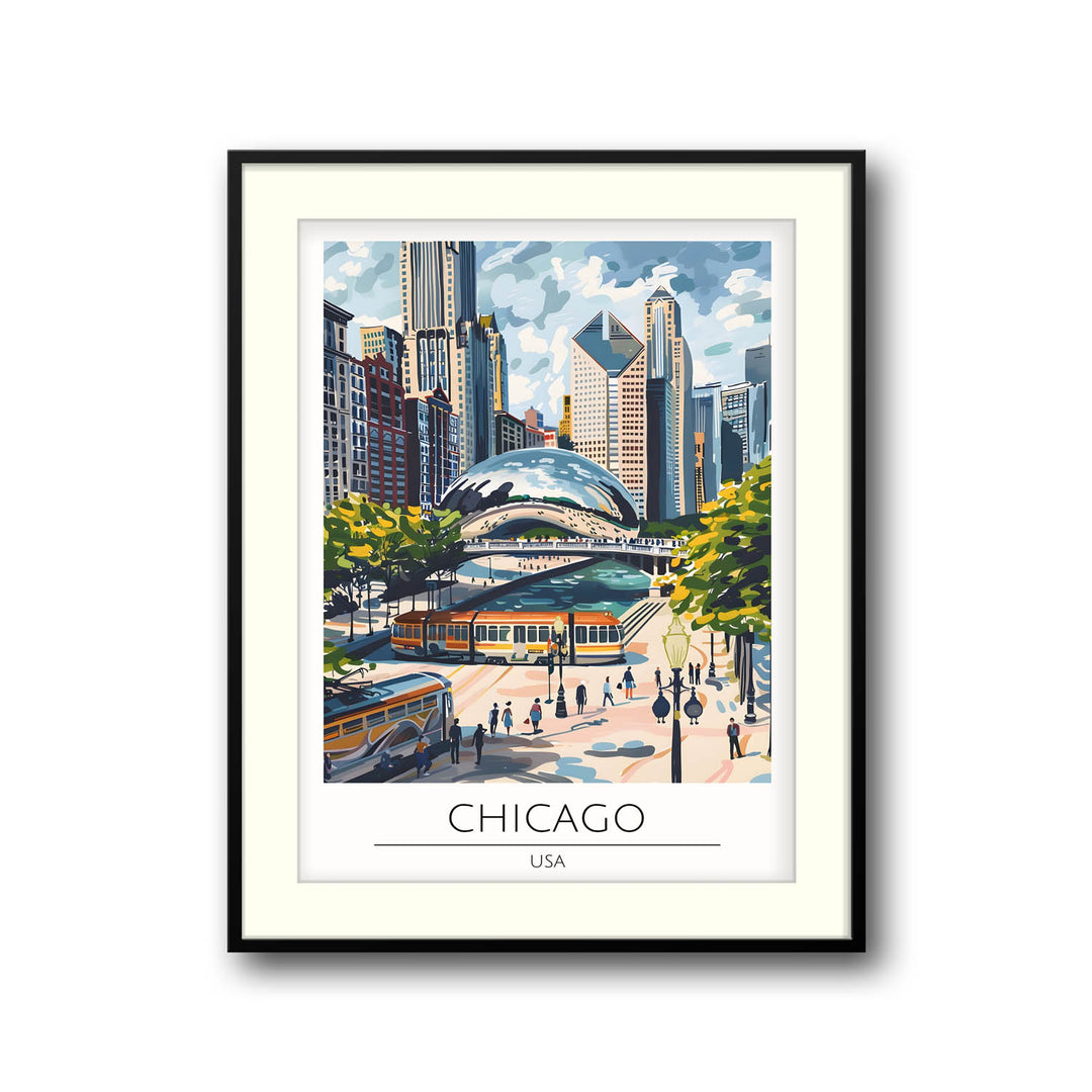 Chicago - Cities Paintings