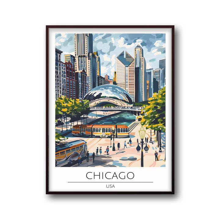 Chicago - Cities Paintings