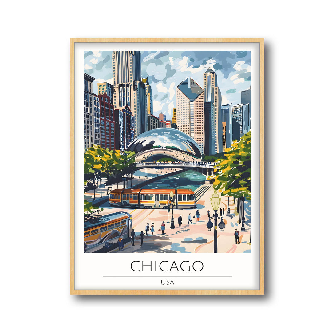 Chicago - Cities Paintings