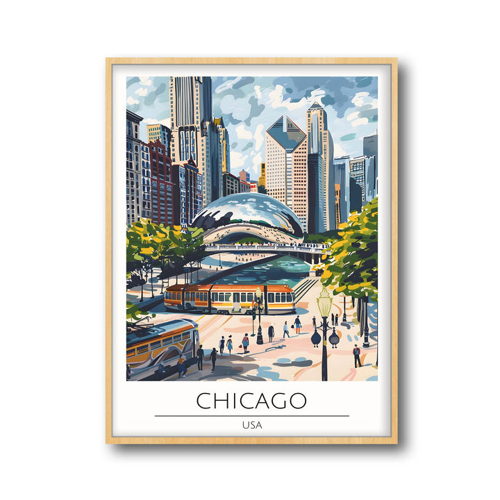 Chicago - Cities Paintings