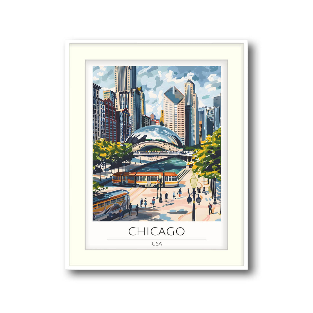 Chicago - Cities Paintings