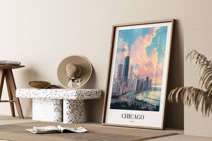 Chicago Skyline - Cities Paintings