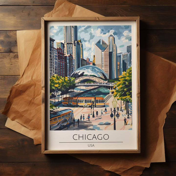 Chicago - Cities Paintings